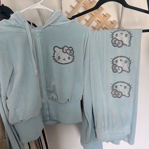 Hello kitty x Forever 21 collab track suit